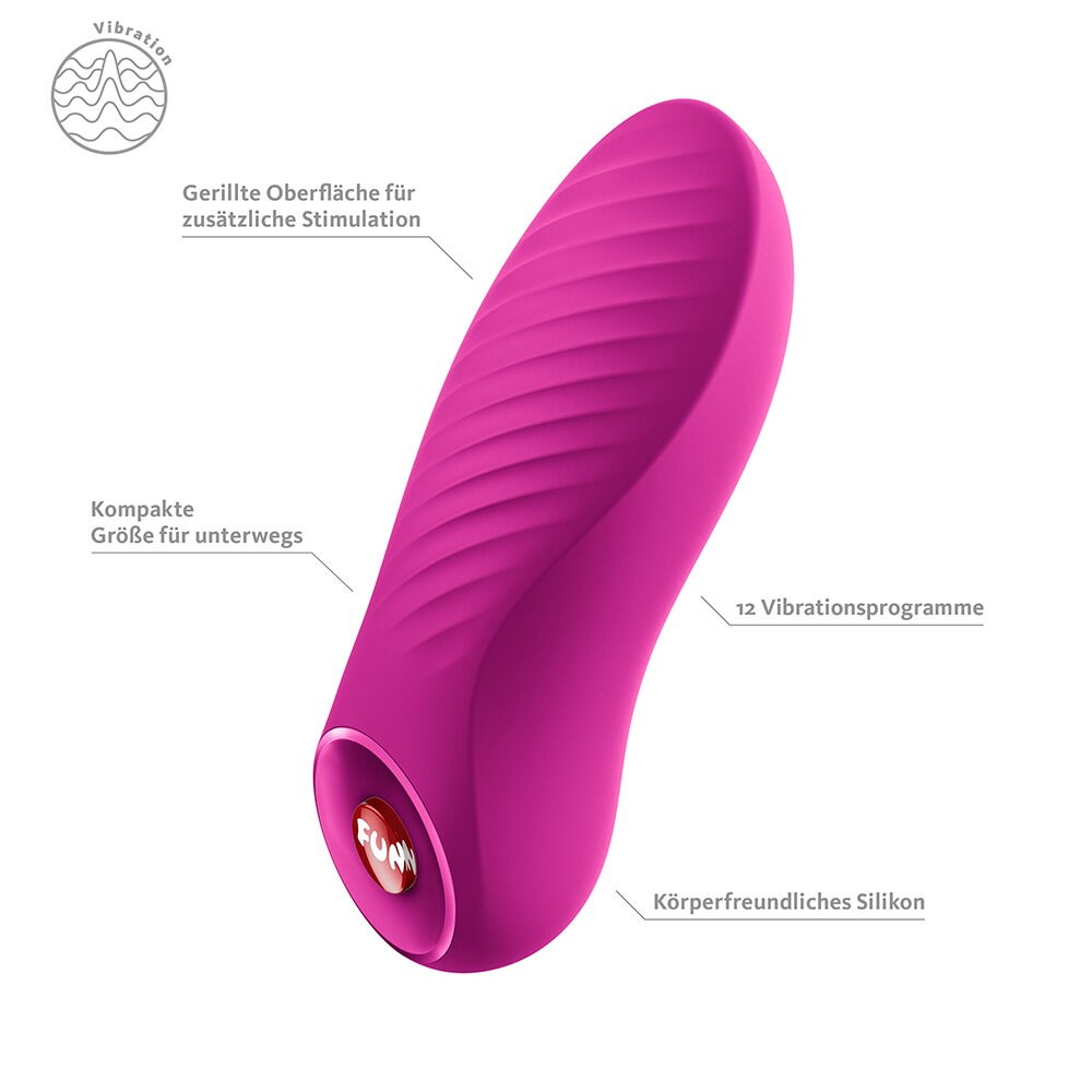 Minivibrator „BIJOU“ mit 12 Vibrationsmodi