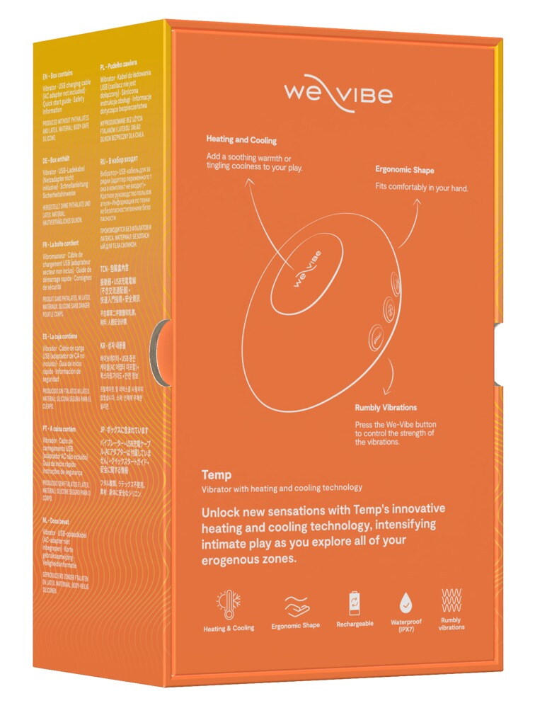 Auflegevibrator „Temp“ mit Wärme- und Kältefunktion