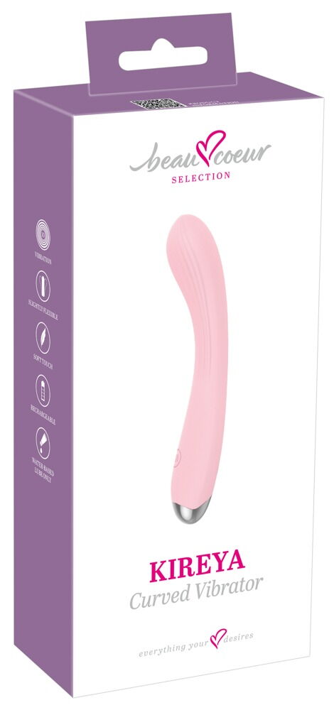 Vibrator „KIREYA“, ideal gebogen für G-Zone & Klitoris