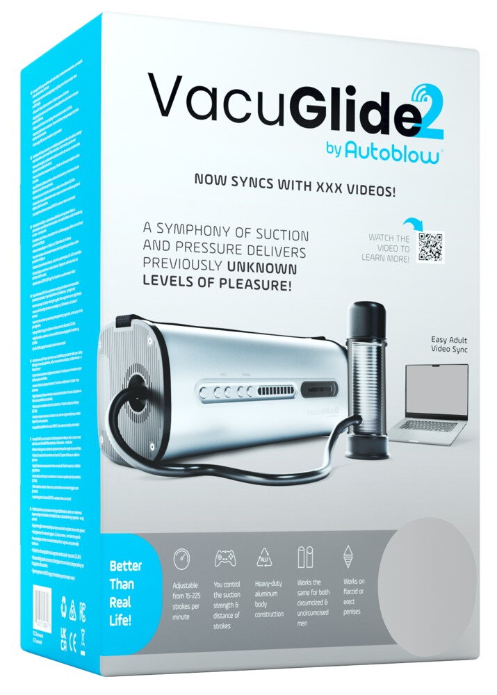 Masturbator „VacuGlide 2“ jetzt auch per App inkl. Gratis-Videos steuerbar
