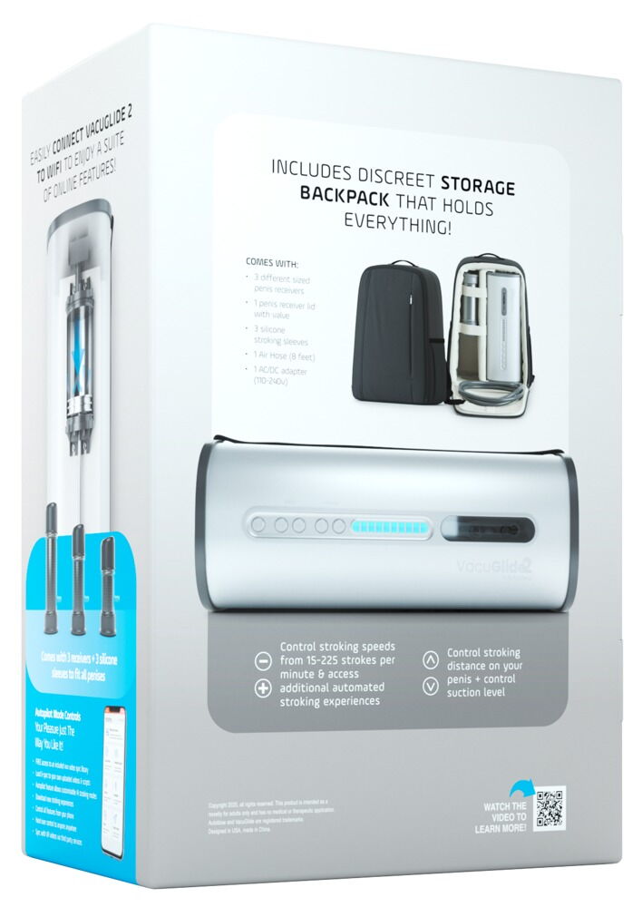 Masturbator „VacuGlide 2“ jetzt auch per App inkl. Gratis-Videos steuerbar