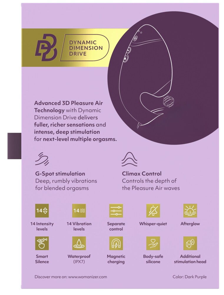 Pulsator „Womanizer Next Duo“ mit G-Punkt-Vibrator