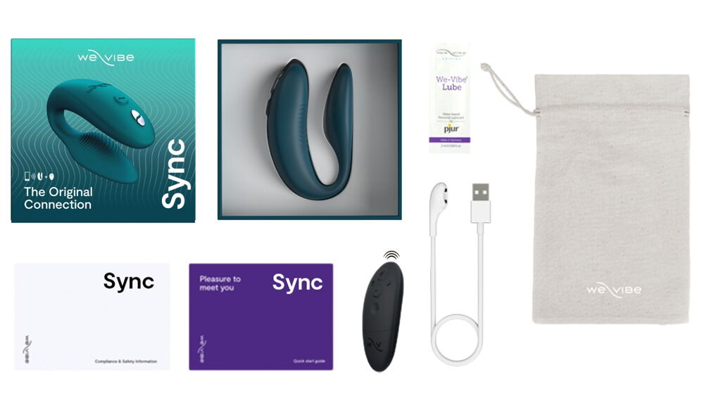 Paarvibrator „Sync2“ mit Fernbedienung