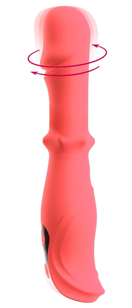 Vibrator „ORYVIA“ mit Rotation & Slide Massagering