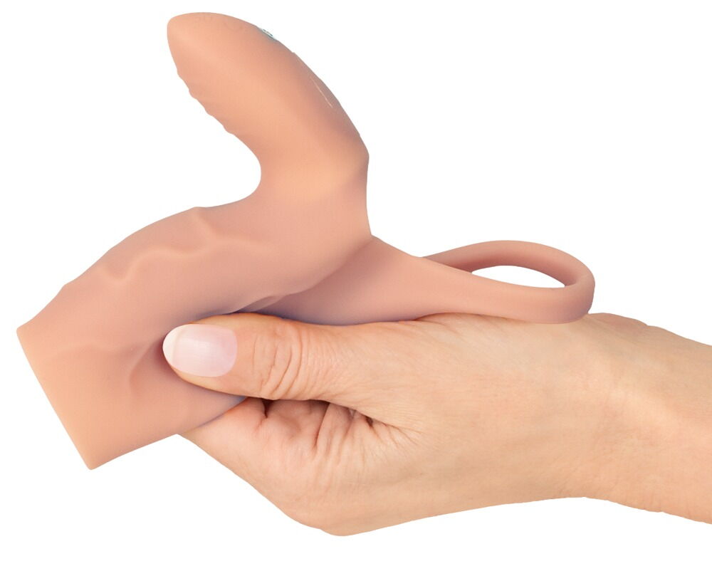 Penismanschette „RealSleeve Clit“ mit 2 Motoren