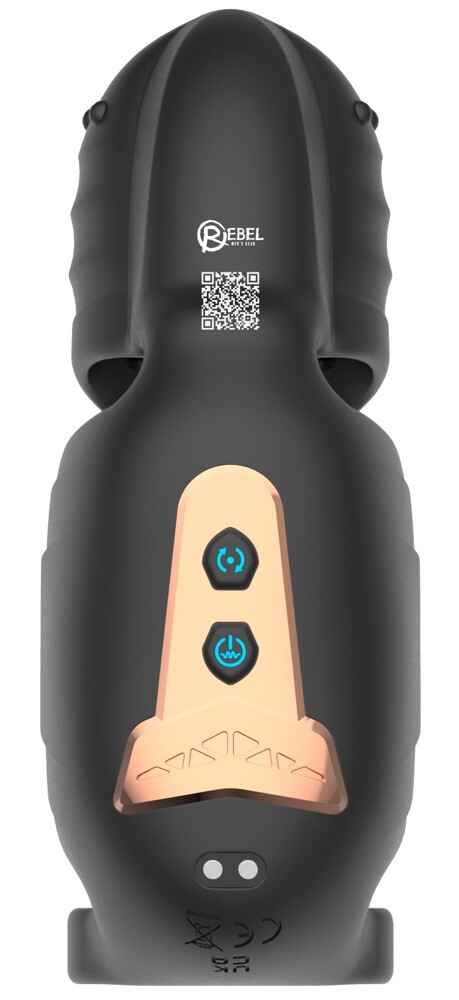 Cock Vibrator with Elliptical Moving Glans Stimulator