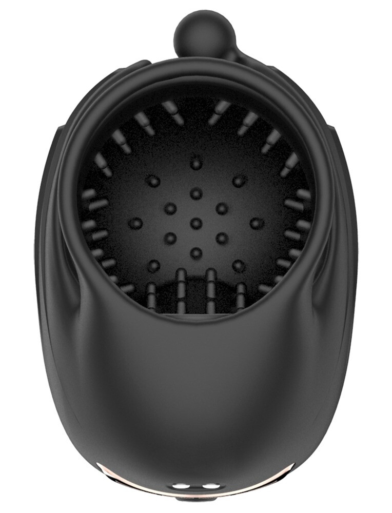 Cock Vibrator with Elliptical Moving Glans Stimulator