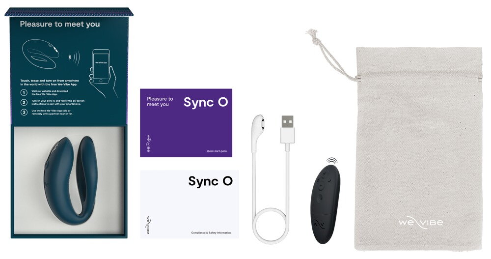 Paarvibrator „Sync O“ mit Fernbedienung
