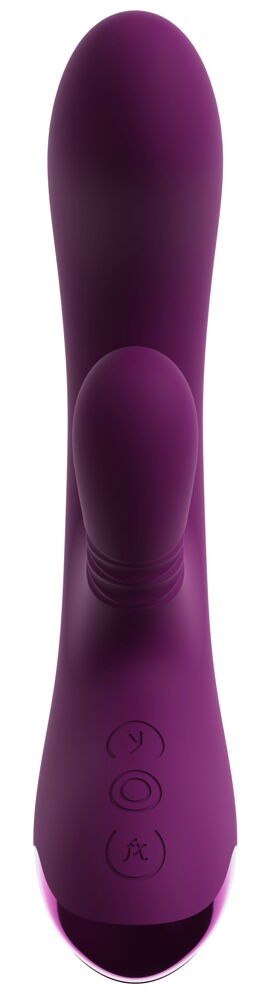 Rabbitvibrator mit doppelter Nodding-Funktion