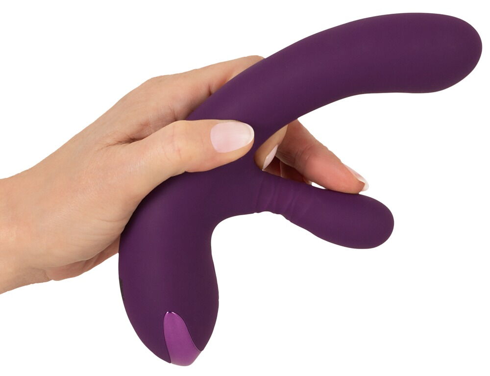 Rabbitvibrator mit doppelter Nodding-Funktion