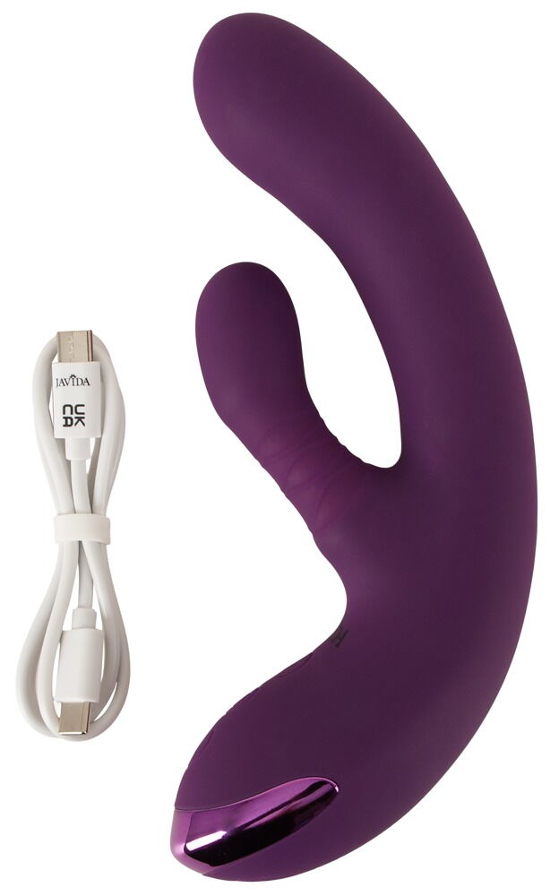 Rabbitvibrator mit doppelter Nodding-Funktion