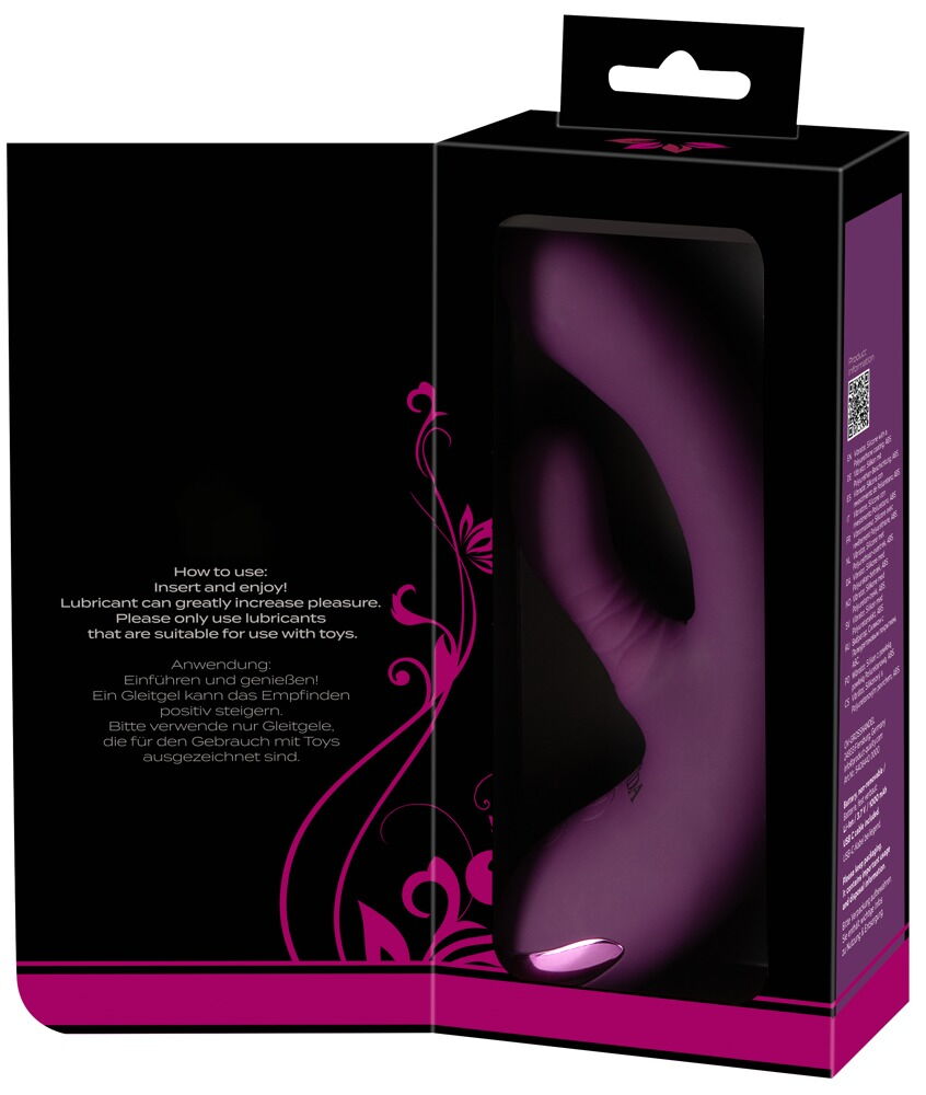 Rabbitvibrator mit doppelter Nodding-Funktion