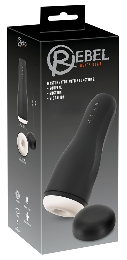 Masturbator mit Squeeze-Massagetechnik