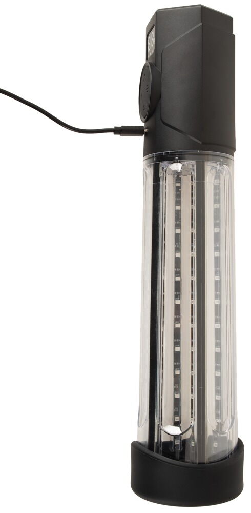 Penispumpe „Red Light Power“ mit Rotlicht-Tiefenwärme