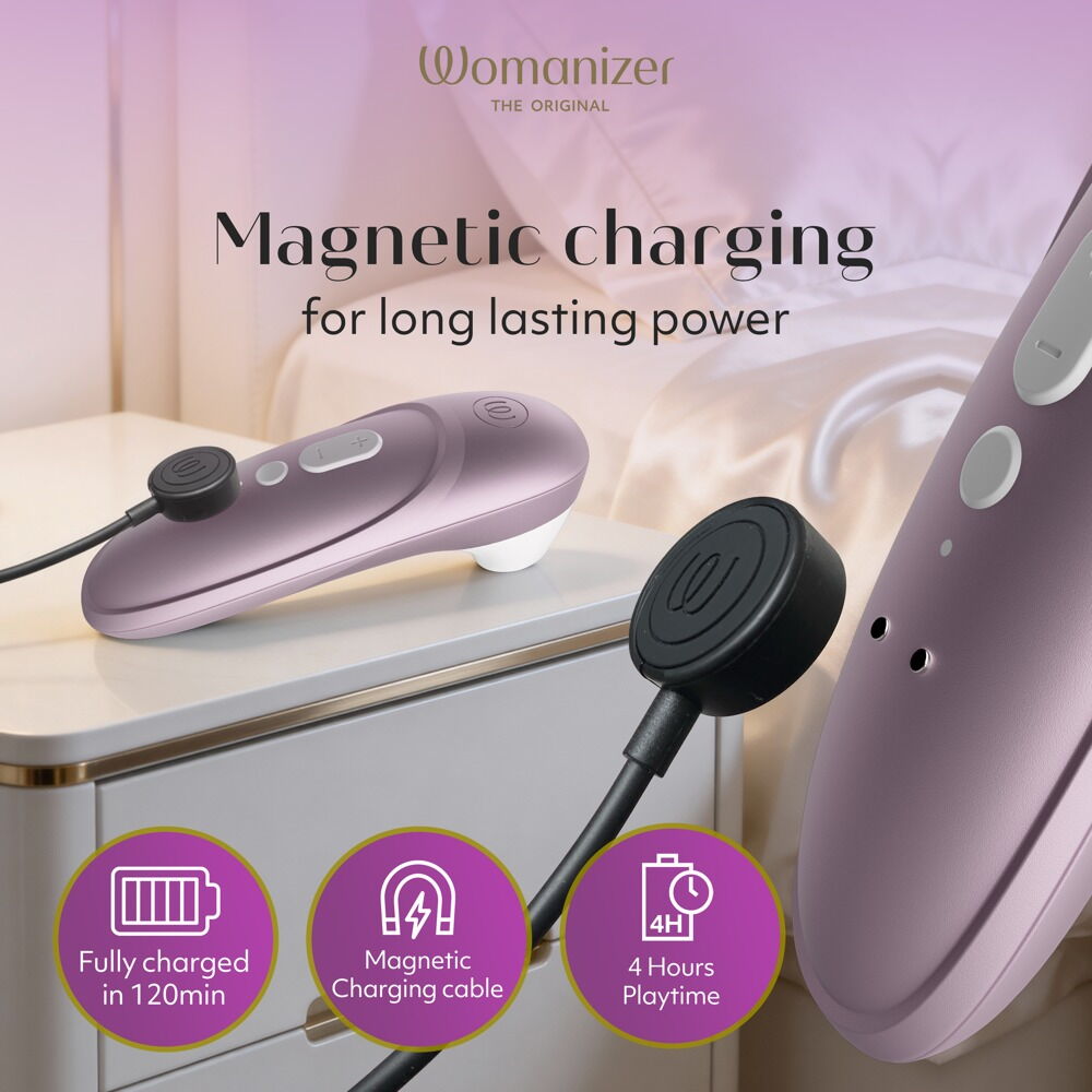 Pulsator „Womanizer Pro“ mit 11 Intensitätsstufen