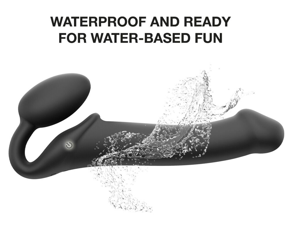 Vibrating Bendable Strap-On