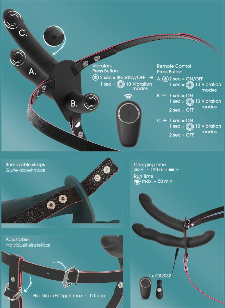 RC Double Outside Strap-on