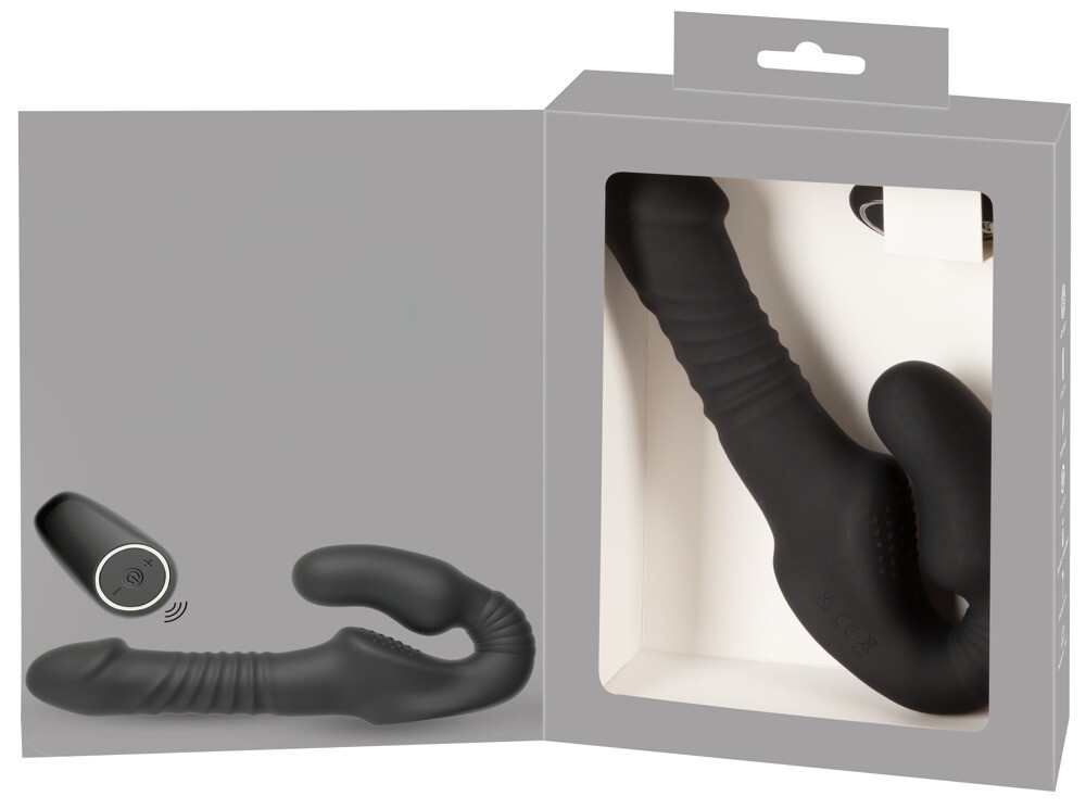 RC Strapless Strap-on Thrusting Double Teaser