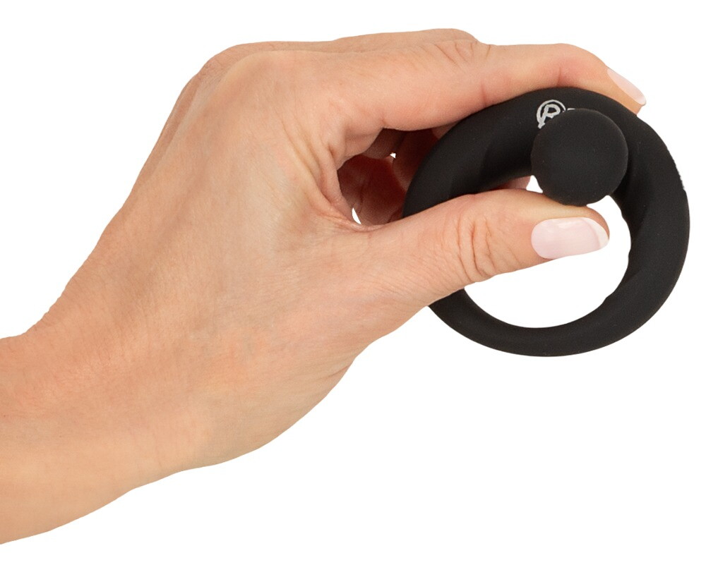 Cock Ring With A Vibrating Stimulator