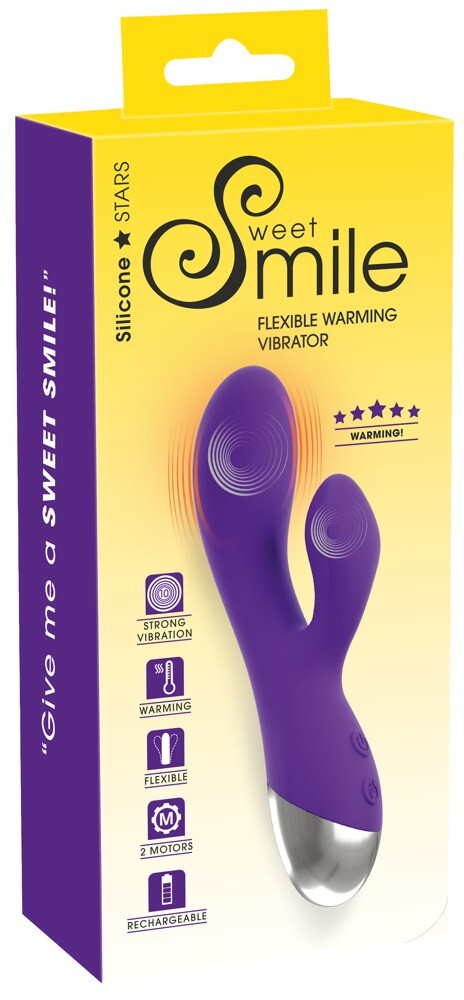 Rabbitvibrator mit Wärmefunktion