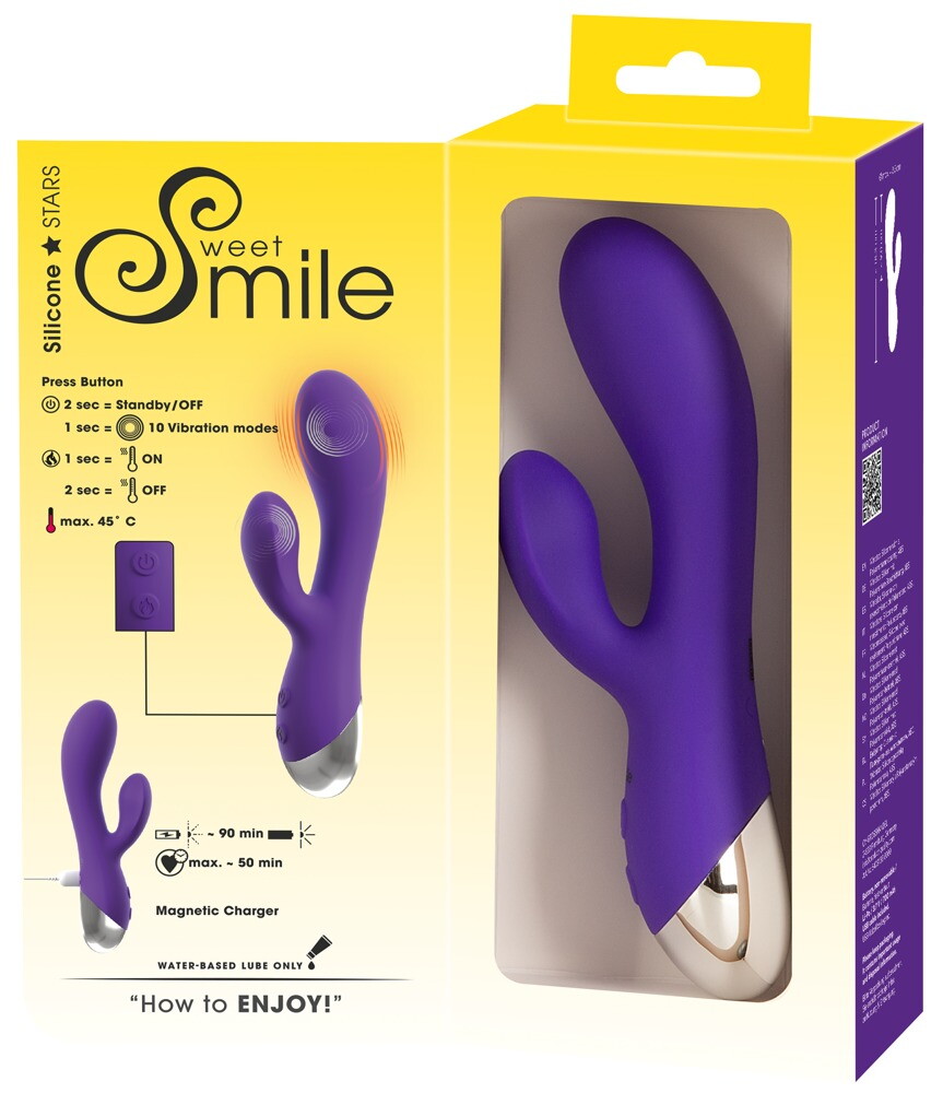 Rabbitvibrator mit Wärmefunktion