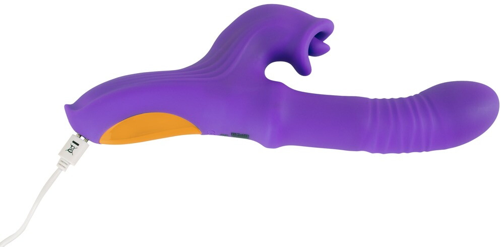 Rabbitvibrator mit Stoßfunktion