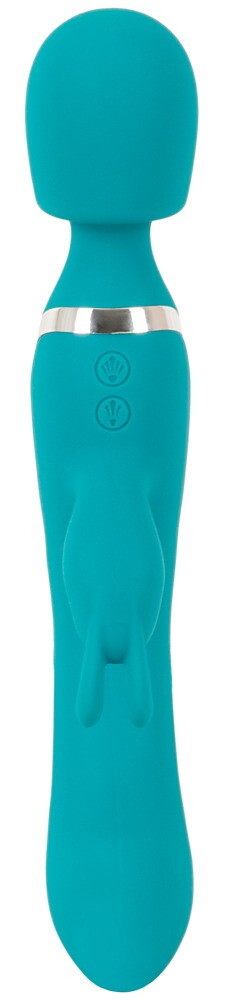 Massagestab und Rabbitvibrator in einem Toy