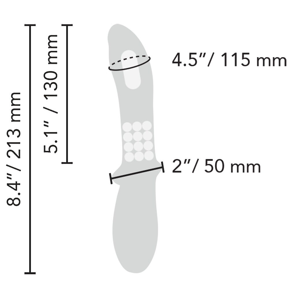 Analvibrator „Rimming P-Spot“ mit rotierenden Massageperlen