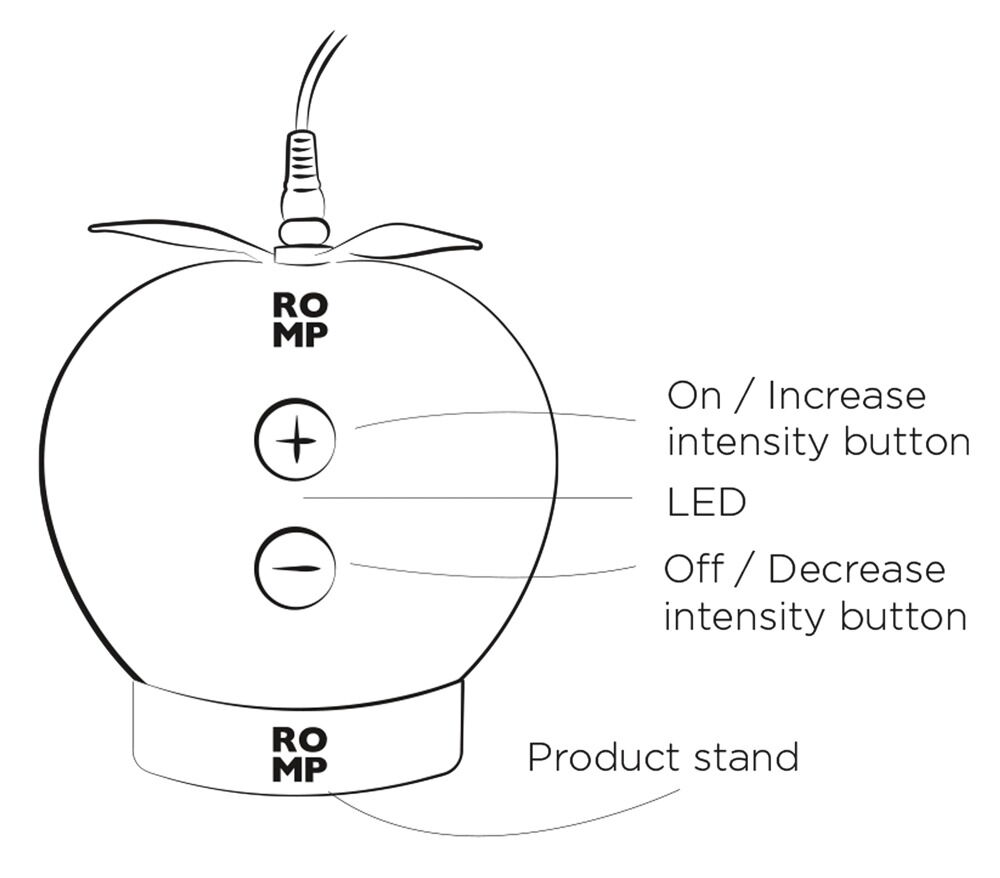 Pulsator ROMP by Womanizer „Pink Peach“