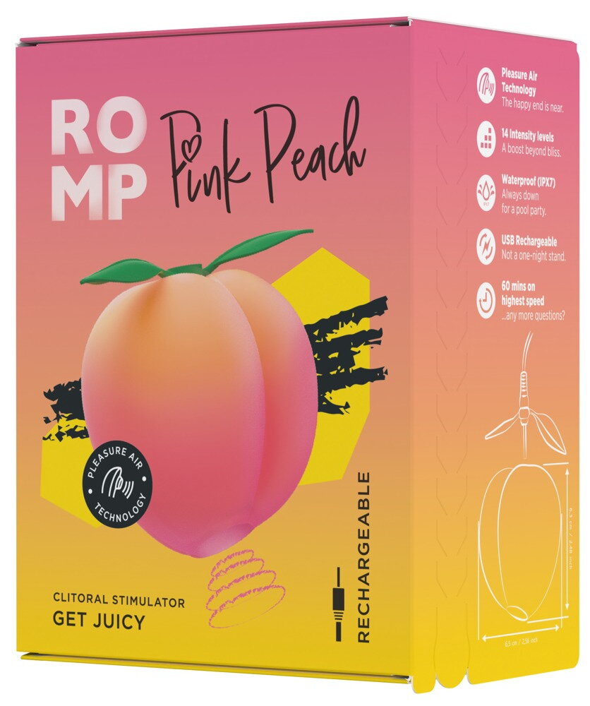 Pulsator ROMP by Womanizer „Pink Peach“