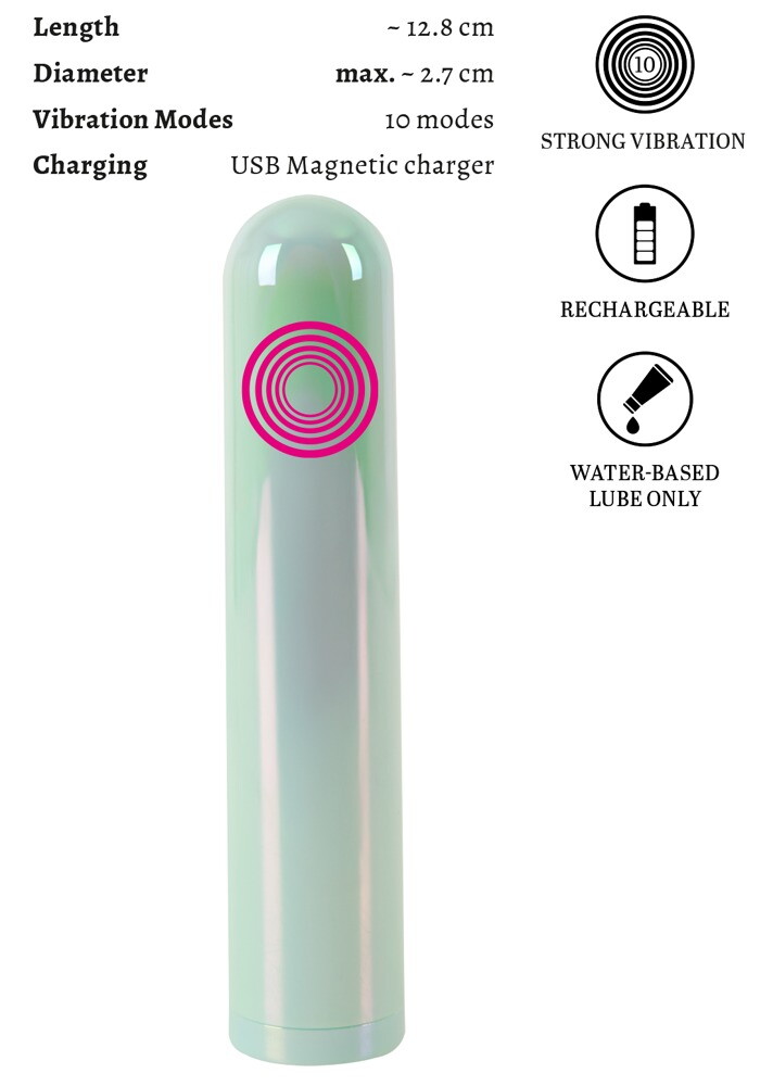 Minivibrator „YUNARO“ im stylischen Mintglanz