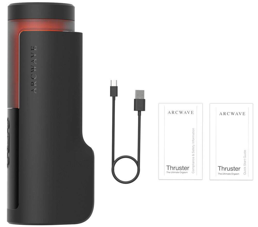 Masturbator „Thruster“ mit Stroking-Funktion und Rotation