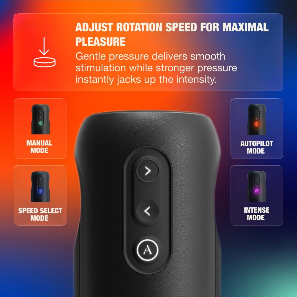 Masturbator „Orbit“ mit Rotation