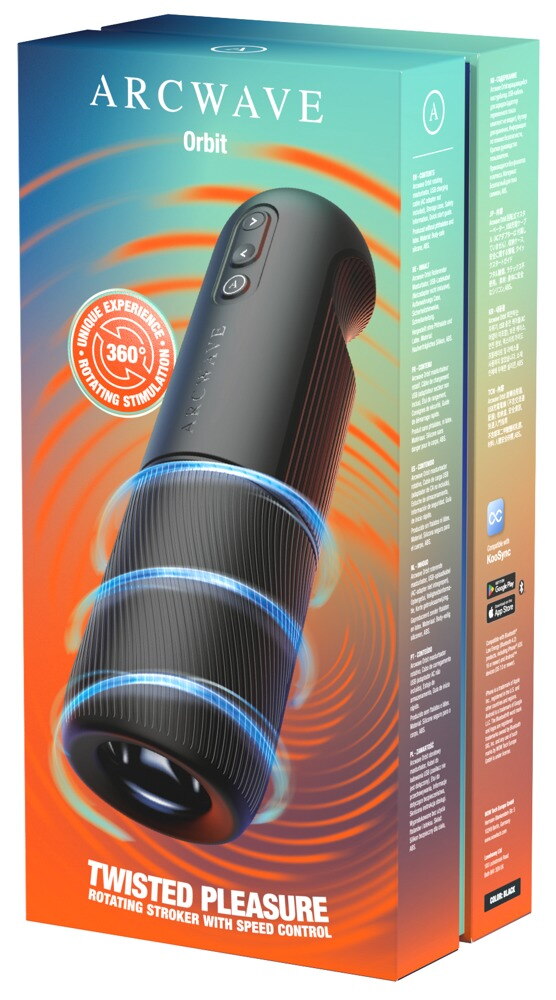 Masturbator „Orbit“ mit Rotation
