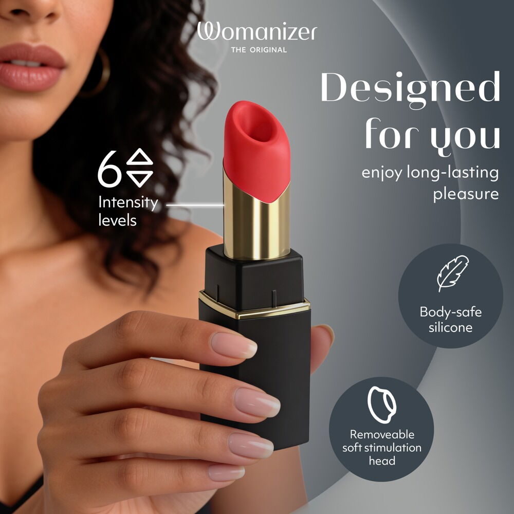 Pulsator „Womanizer Beauty“ im Lipstick-Design