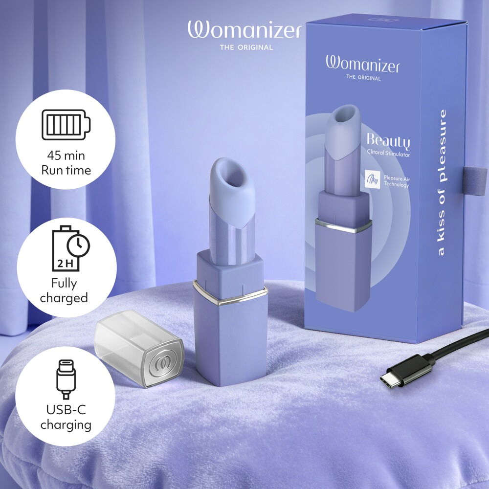 Pulsator „Womanizer Beauty“ im Lipstick-Design