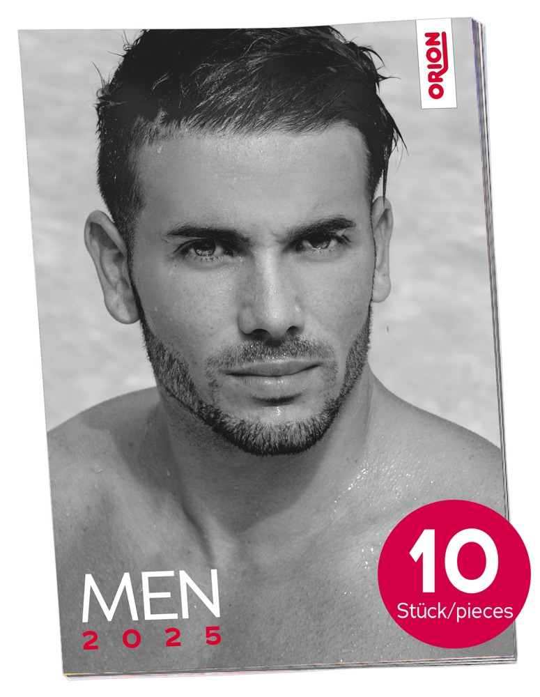 Pinup Calendar Men 2025 Buy it online at orion.de