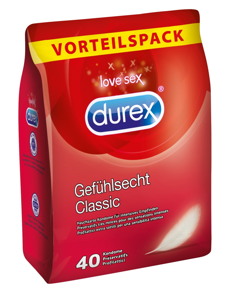 Kondome „Gefühlsecht Classic´´, transparent Kondome „Gefühlsecht Classic´´, transparent