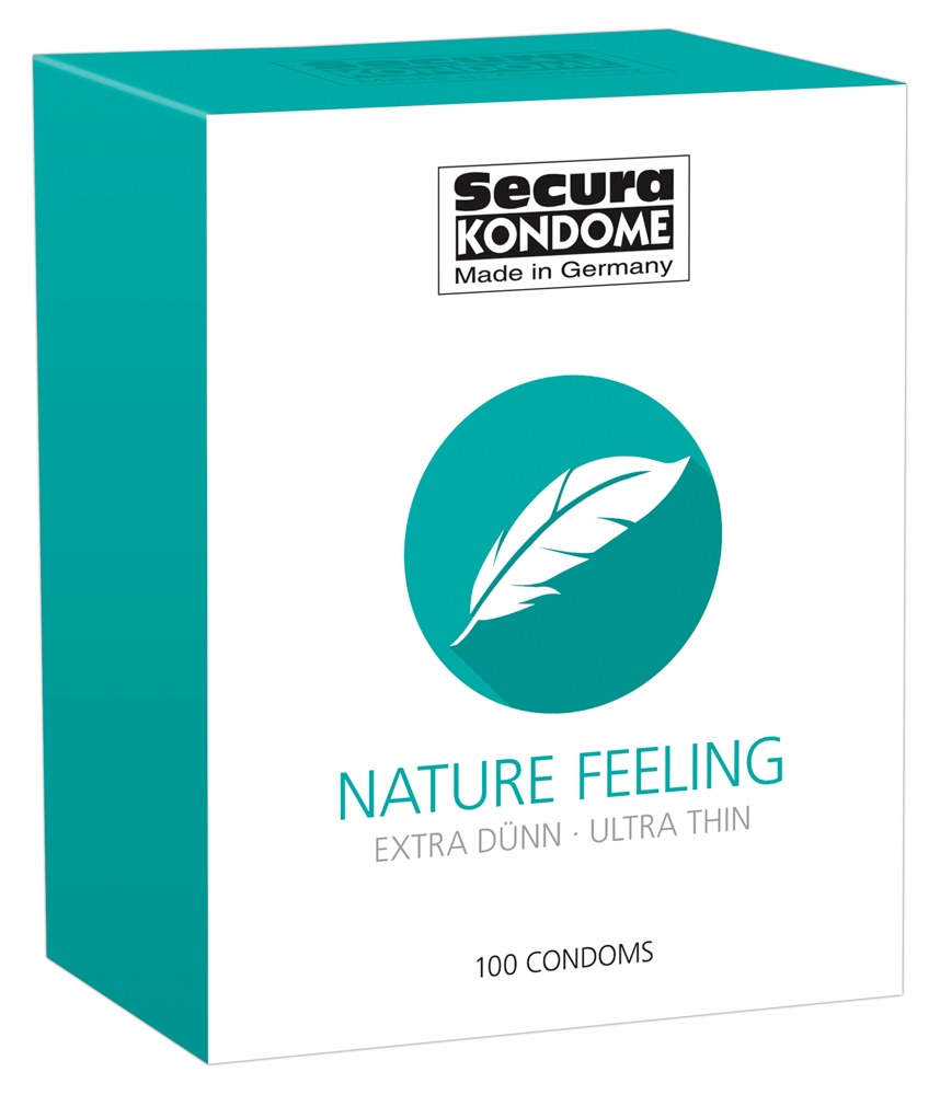 Secura Kondome „Nature Feeling“, extra dünn transparent Naturkautschuklatex