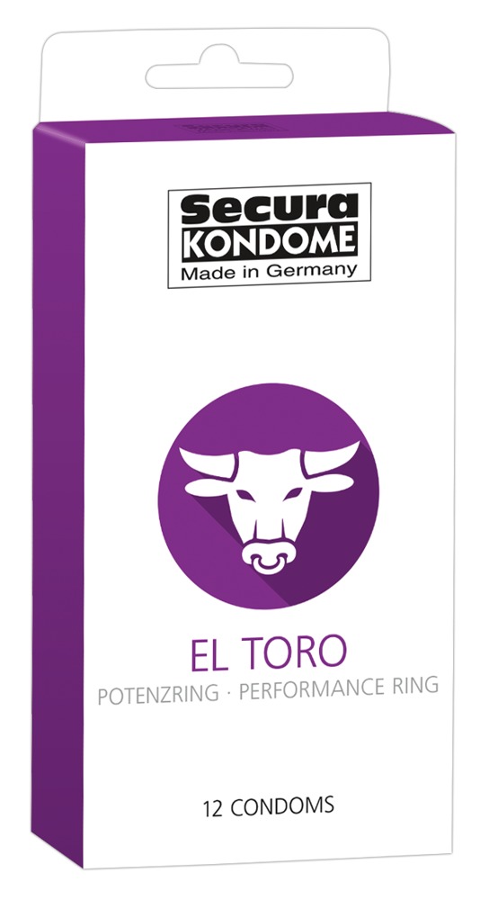 Kondome „El Toro´´, mit Potenzring Kondome „El Toro´´, mit Potenzring