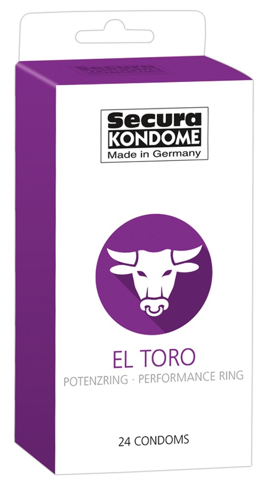 Kondome „El Toro´´, mit Potenzring Kondome „El Toro´´, mit Potenzring