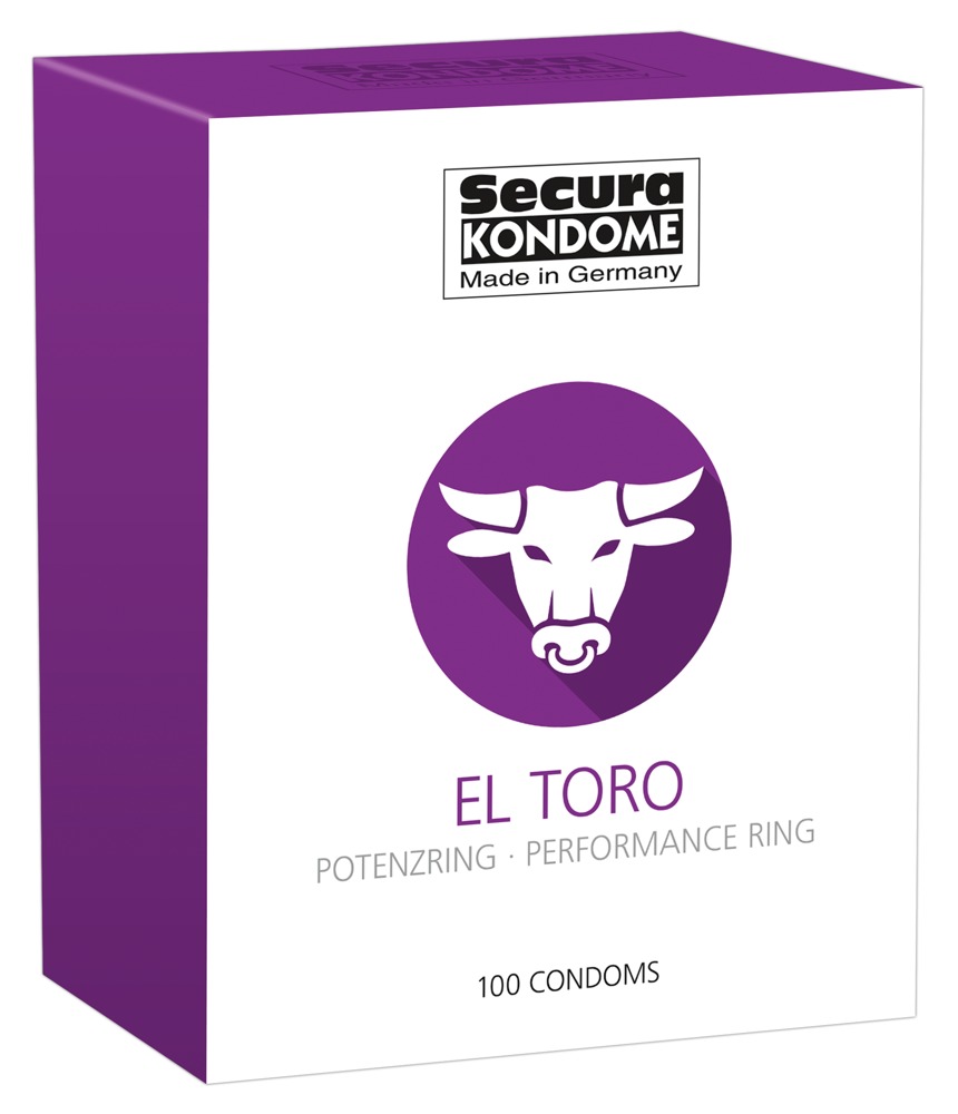 Kondome „El Toro´´, mit Potenzring Kondome „El Toro´´, mit Potenzring