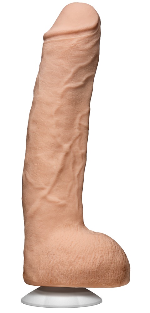 Riesendildo „John Holmes Ultraskyn w/Removable Vac-U-Lock“, 35 cm, mit Saugfuß
