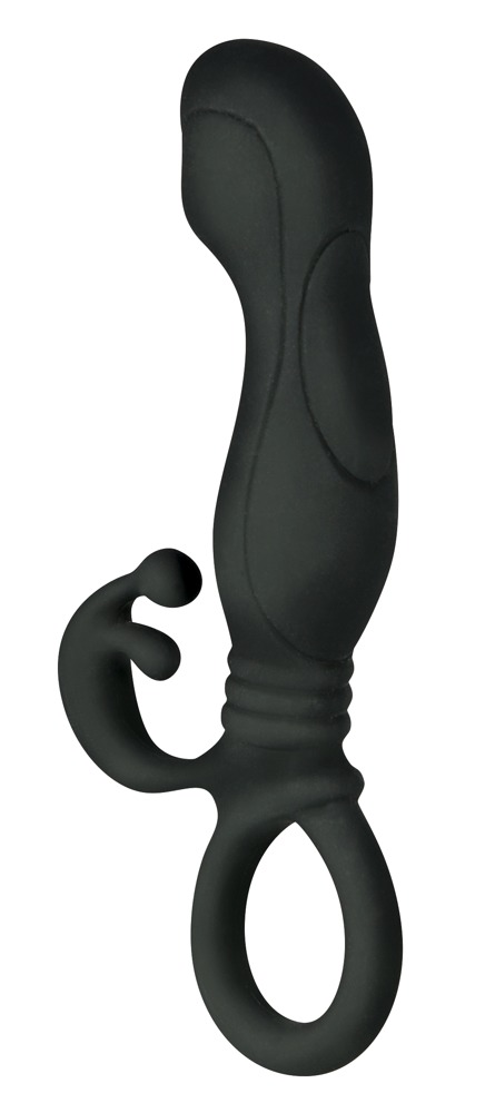 Analdildo, 13 cm, mit Damm-Stimulator Analdildo, 13 cm, mit Damm-Stimulator