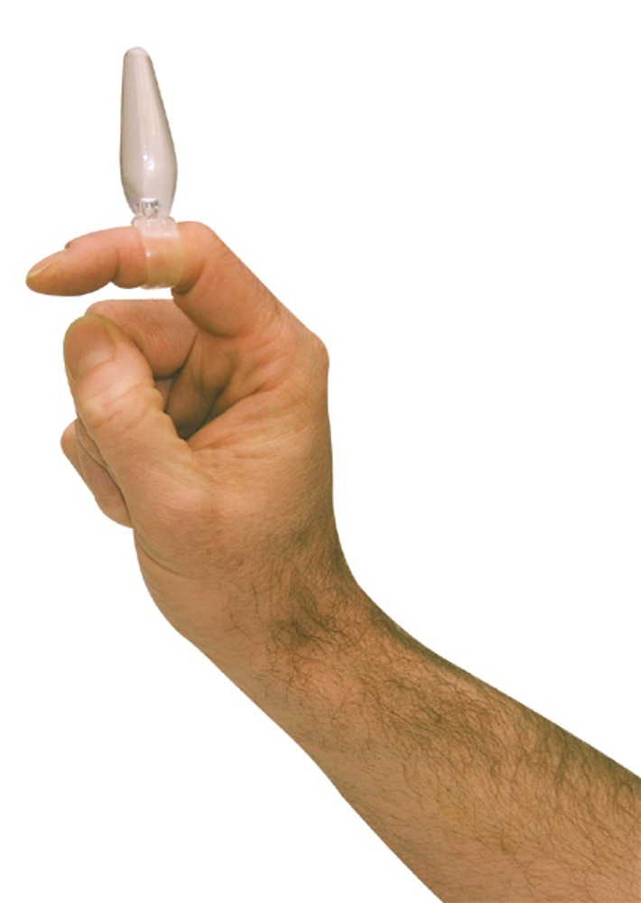 Analplug an Fingerring