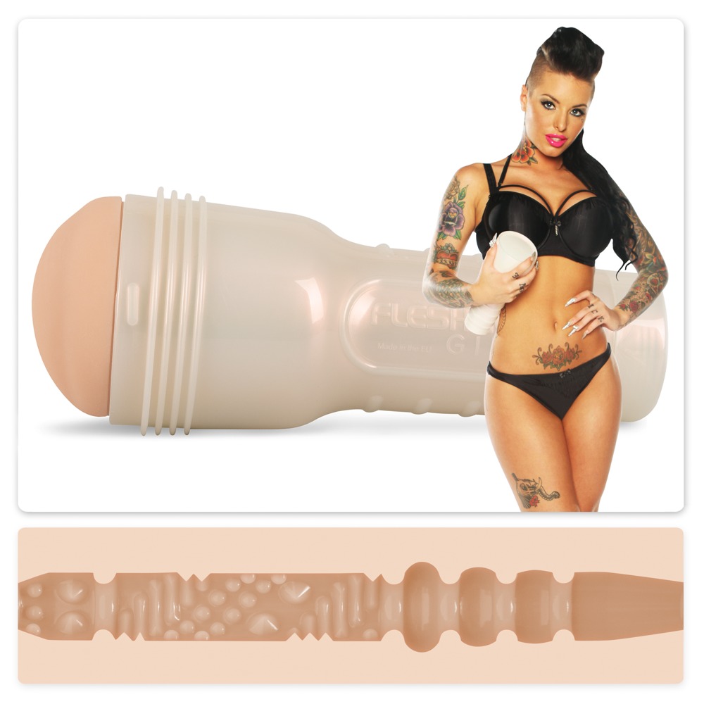 Masturbator „Christy Mack“, 25 cm, mit Reizstruktur