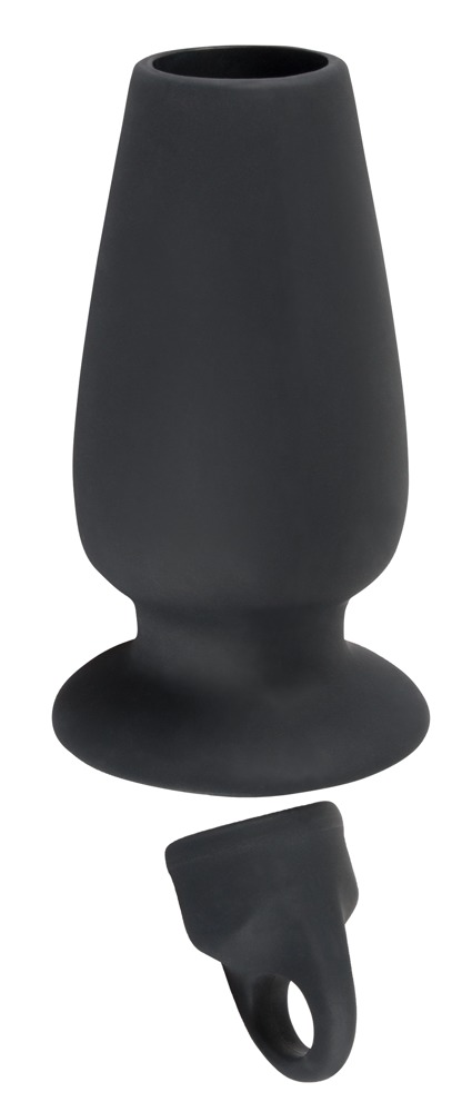 Analplug „Lust Tunnel with Stopper“, 10 cm, hohl