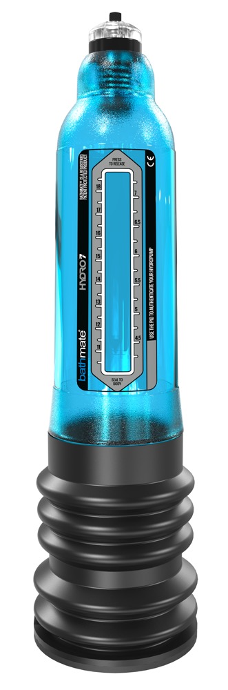 Penispumpe „HYDRO 7”, Unterdruck auf Wasserbasis, Ø 6 cm
