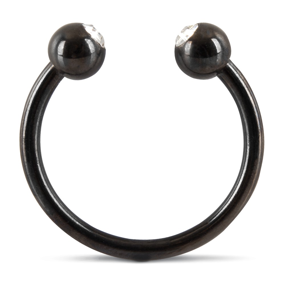 Eichelring mit 2 Schmuck-Kugeln