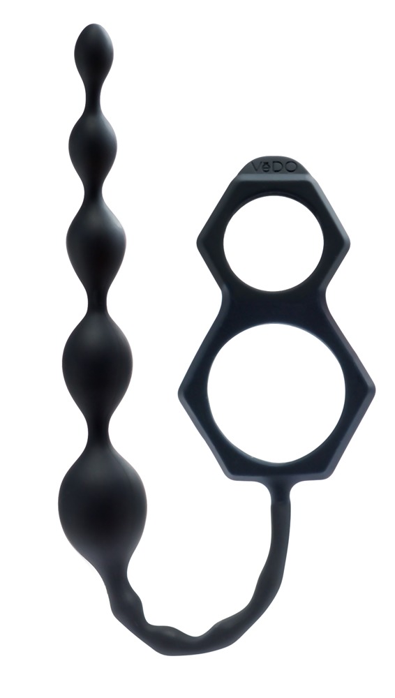 Penisring „Scorpio´´ mit Hodenring, Perineumreizer, Analkugelkette Penisring „Scorpio´´ mit Hodenring, Perineumreizer, Analkugelkette